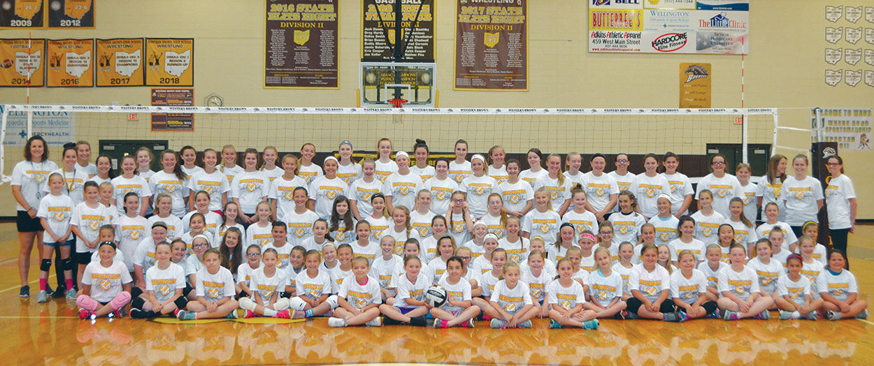 Over 100 attend WBHS Volleyball Camp | The Ripley Bee