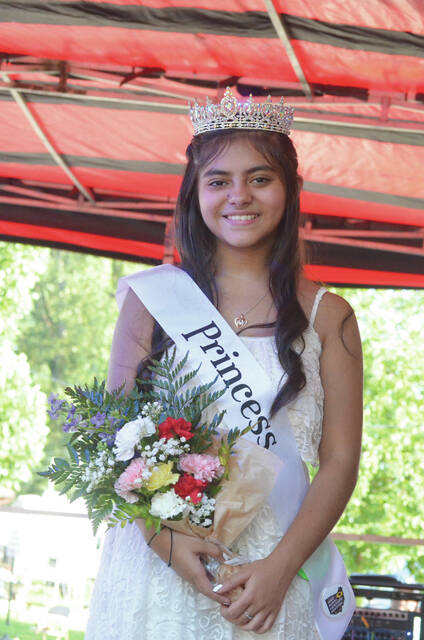 Marleana Highfield, of Aberdeen, was crowned Princess of this years Ohio Rural Heritage Festival in Ripley. Photo by Wade Linville