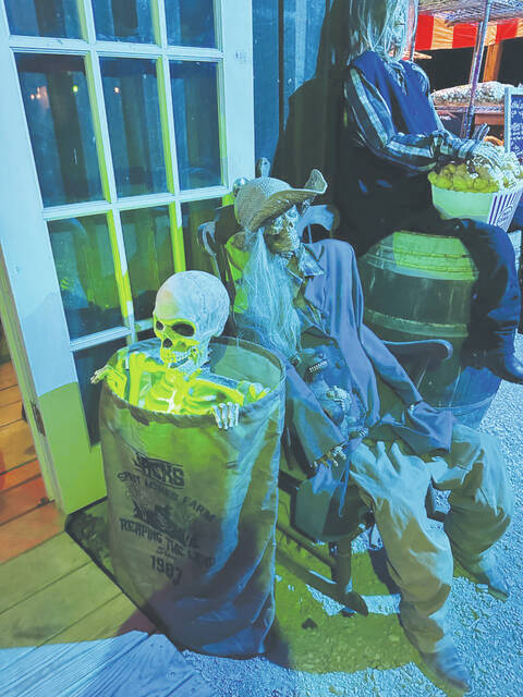 The final night of the All Hallows Eve Terror Town 2022 season was Nov. 5. Photo by Wade Linville