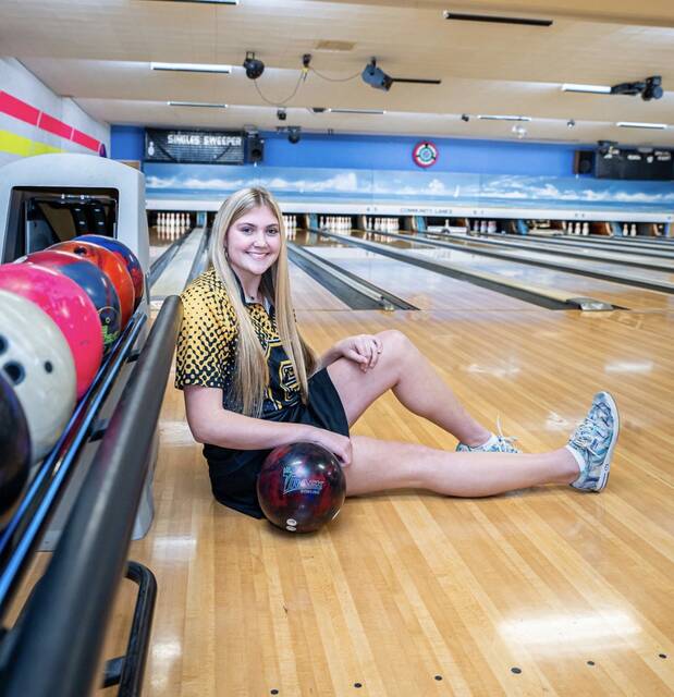 After making school history back in 2024 as the first female bowler to ever advance to the OHSAA State Bowling Tournament, Georgetown senior Carolyn Edmisten has done it once again. Photo provided